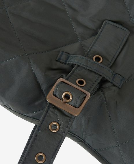 Barbour Quilted Dog Coat — Olive