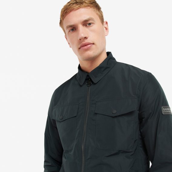 Ľahká bunda Barbour International Quarry Casual Jacket - Black