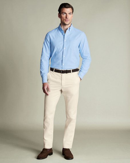 Charles Tyrwhitt Ultimate Non-Iron Chinos — Ivory