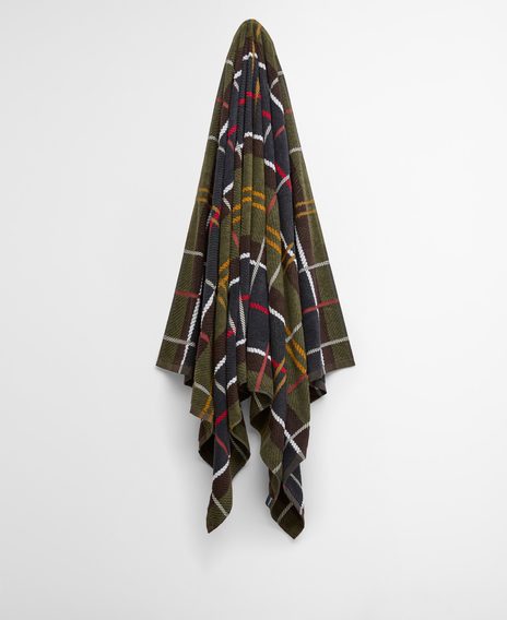 Barbour Tartan Beach Towel