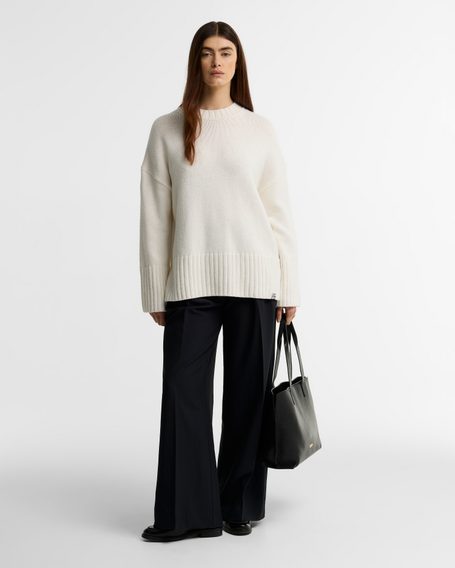 Barbour Gaia Knitted Jumper — White