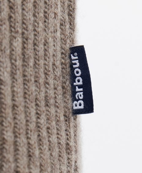 Barbour Holden Half Zip Sweater — Military Marl