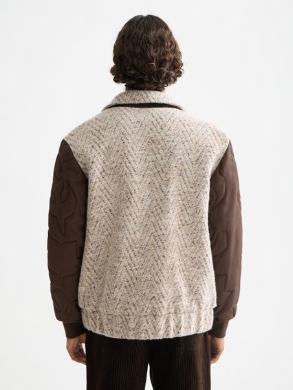 Scotch & Soda — Jacket Taupe Melange