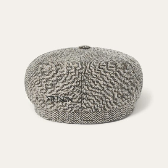 Stetson 6-Panel Silk Cap — Grey