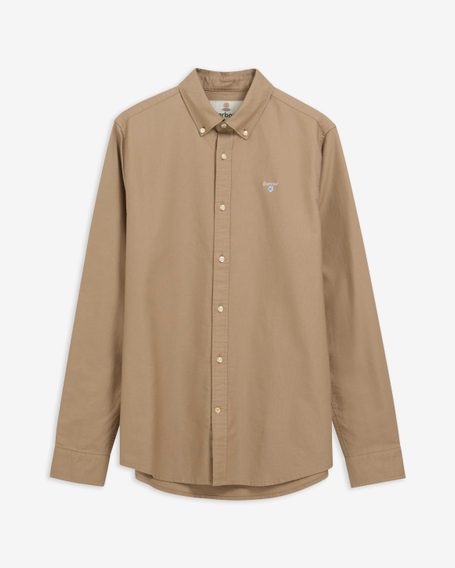 Barbour Oxtown Tailored Shirt — Stone