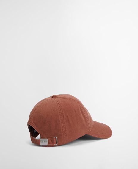 Barbour Cascade Sports Cap — Dark Rust