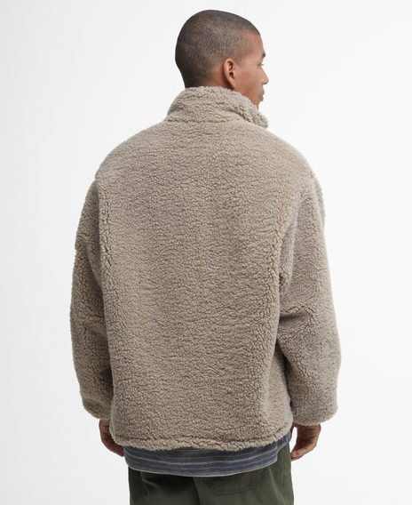Barbour Weardale Fleece Jacket — Concrete