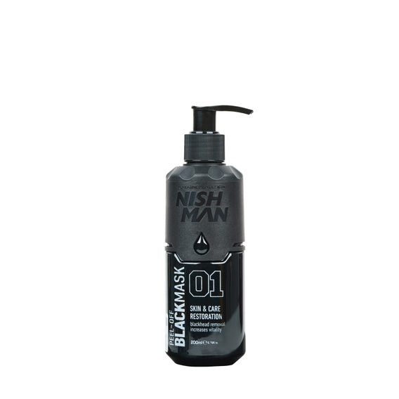 Čierna maska na tvár Nish Man Peel-Off Blackmask (200 ml)