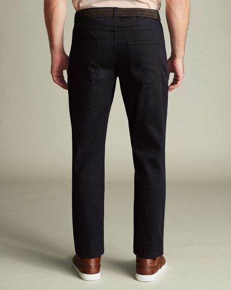 Bazár: Charles Tyrwhitt 5 Pocket Jeans — Dark Navy 38/32