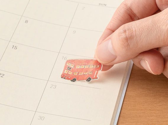 Traveler's — British Stickers (2710)