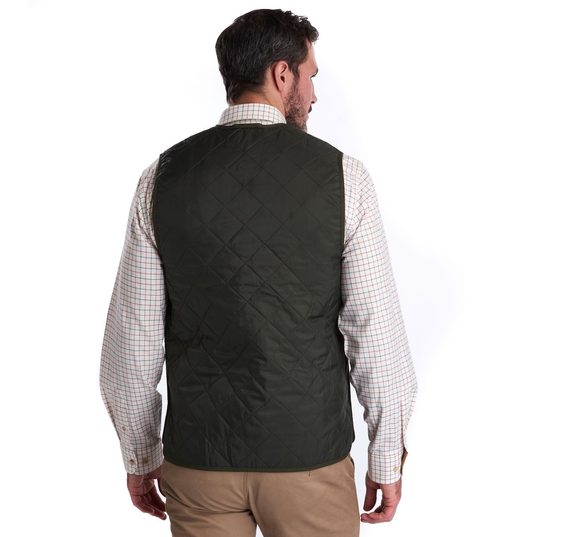 Barbour Quilted Gilet — Classic Olive