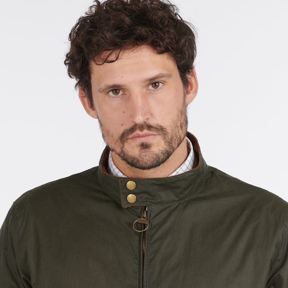 Barbour Lightweight Royston Waxed Jacket — Archive Olive