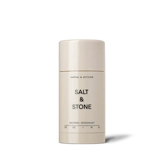 Prírodný tuhý dezodorant Salt & Stone Santal (75 ml)