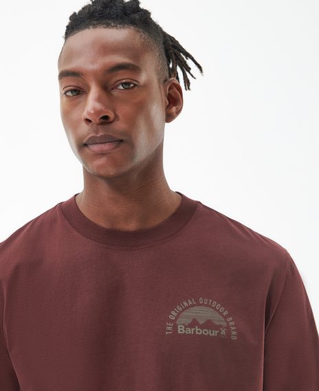 Barbour Haydock T-Shirt — Truffle