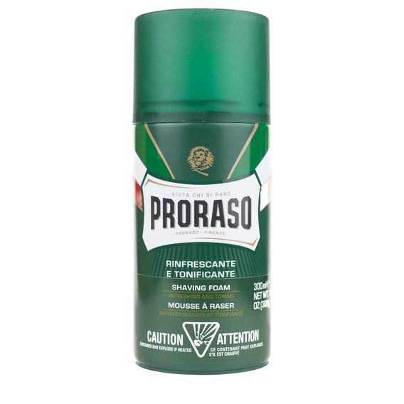 Proraso Shaving Foam Green — Eucalyptus (300 ml)
