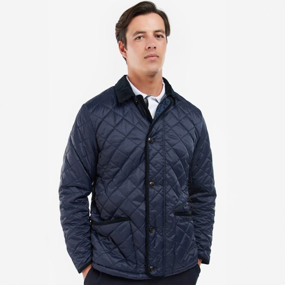 Barbour Winter Liddesdale Quilted Jacket — Navy