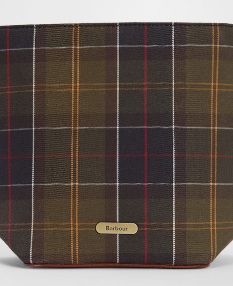 Barbour Cedar Tartan Bucket Bag
