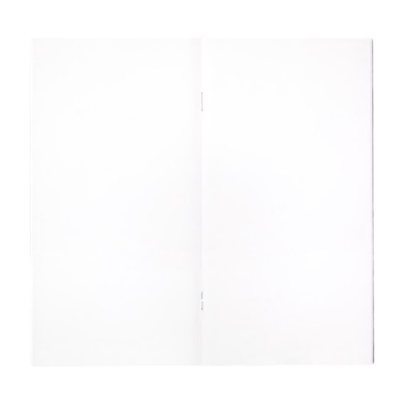 TRAVELER'S — ½ Blank Notebook