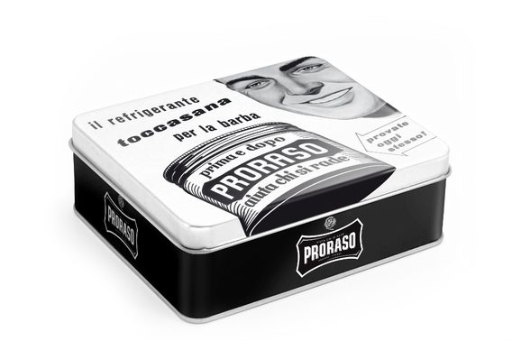 Klasický darčekový set na holenie Proraso White - pre citlivú pokožku