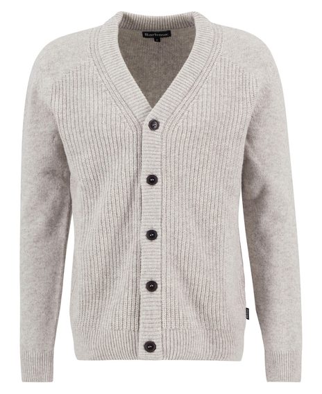 Barbour Mainland Cardigan — Mist