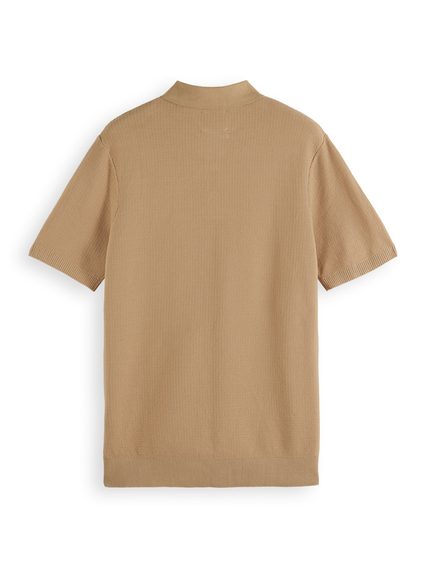 Scotch & Soda — Structured Knitted Polo