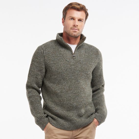 Barbour New Tyne Half Zip Jumper