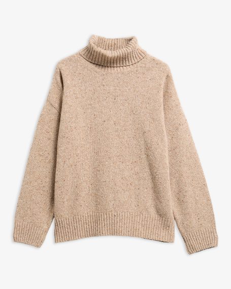 Barbour Stanford Fleck Rollneck Wool Jumper — Warm Trench