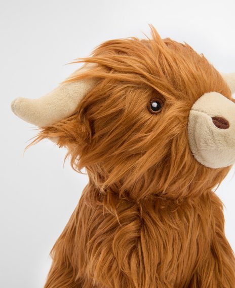 Barbour Dog Highland Cow Toy