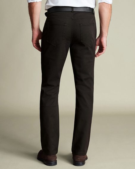 Charles Tyrwhitt 5 Pocket Jeans — Black