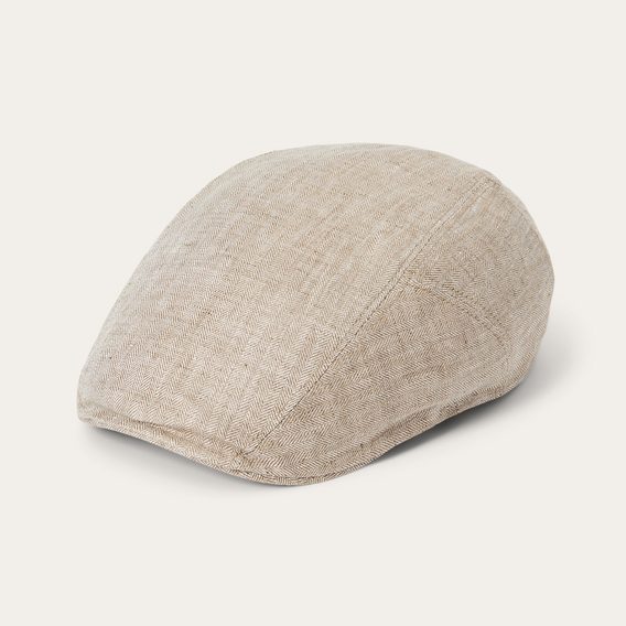 Steson Linen Ivy Cap — Cream