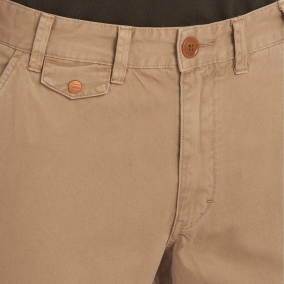 Klasické chinos Barbour Neuston Twill - Stone