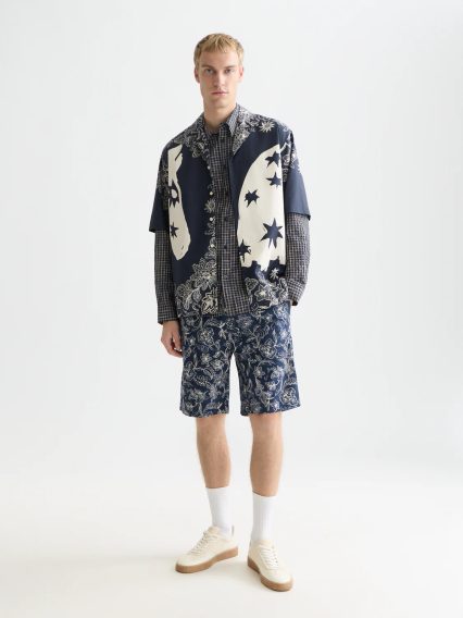 Scotch & Soda — Stuart Printed Chino Shorts