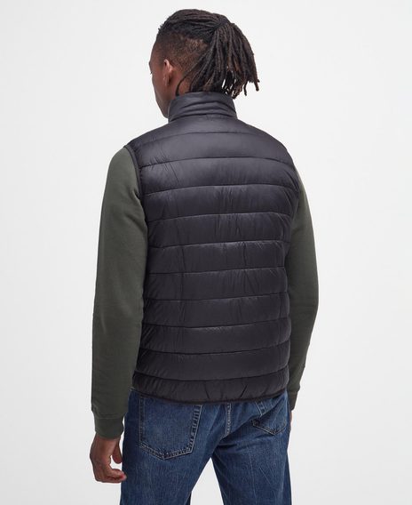 Barbour Bretby Puffer Gilet — Black