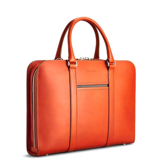 Bazár: Carl Friedrik — Palissy Briefcase (Cognac, Smooth Leather)