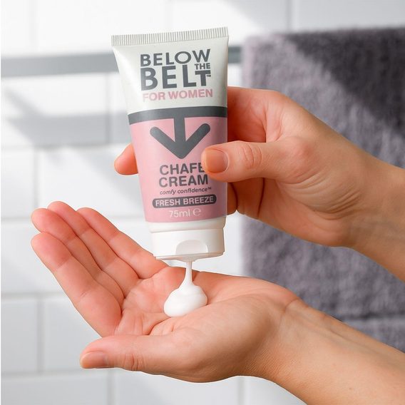 Below the Belt — Chafe Cream for Women