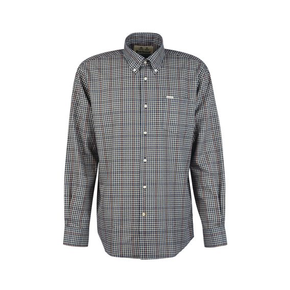 Barbour Henderson Thermo Weave Shirt — Navy