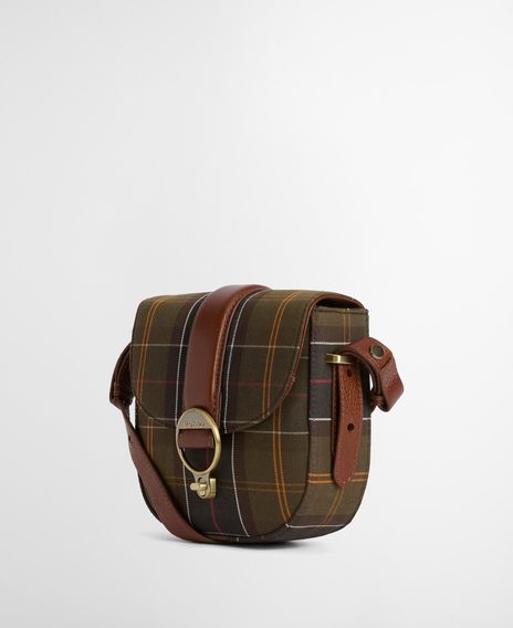 Barbour Elm Tartan Crossbody Bag — Classic Tartan