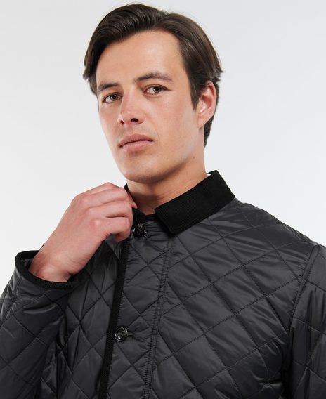 Barbour Winter Liddesdale Quilted Jacket — Black