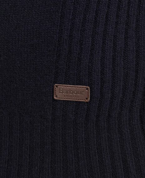 Barbour Nelson Essential Half Zip Sweatshirt — Navy