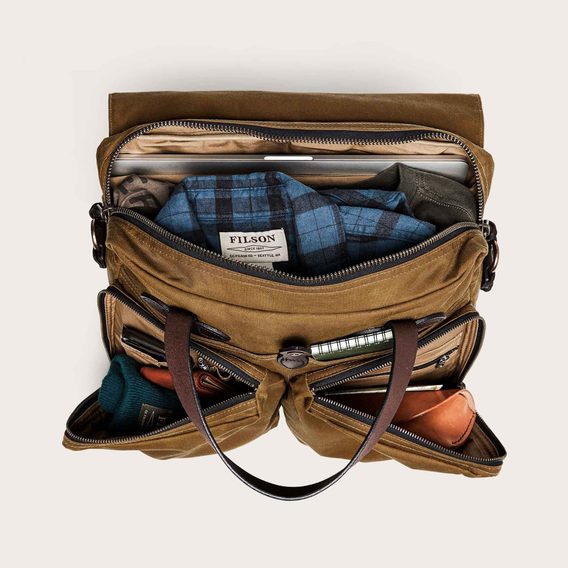 Filson — 24 Hour Tin Cloth Briefcase