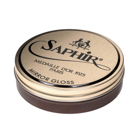 Bazár: Vosk pre zrkadlový lesk Saphir Medaille d'Or Mirror Gloss (75 ml) Dark Brown