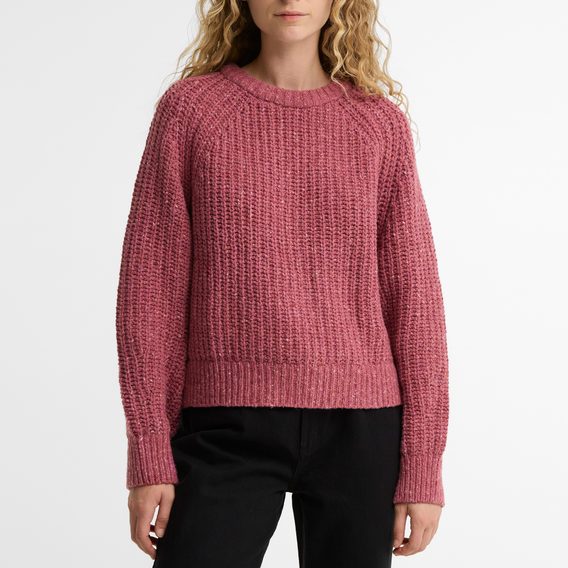Barbour Alderney Crew Neck Fleck Jumper