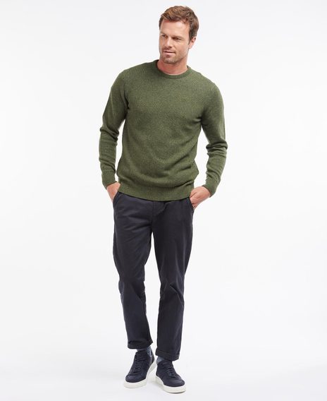 Sveter Barbour Tisbury Crew - Forest Green