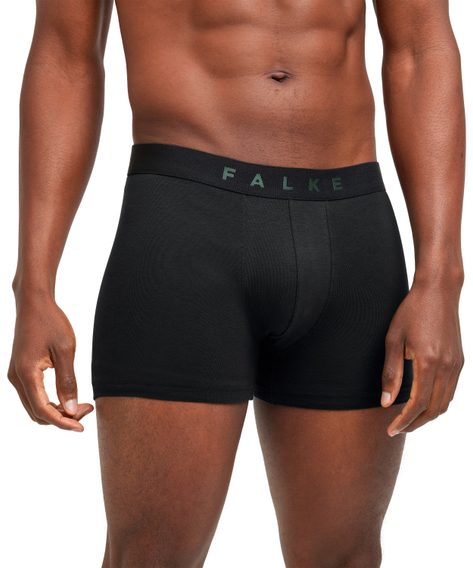 Falke 2-Pack Daily Comfort Boxers — Green/Black