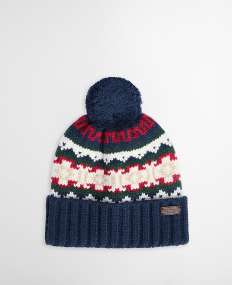 Barbour Kane Knitted Beanie & Scarf Gift Set