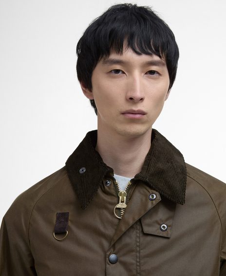 Barbour Spey Waxed Jacket — Beech