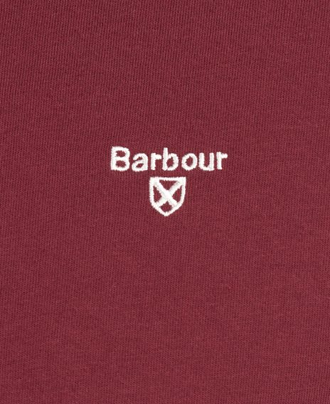 Barbour Essential Sports T-Shirt — Deep Red