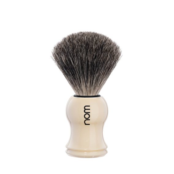 Mühle nom GUSTAV Shaving Brush (Pure Badger, Cream)
