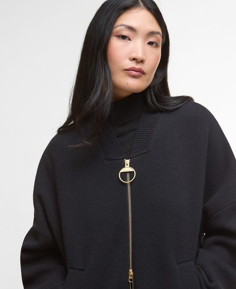 Barbour Milda Knitted Bomber Jacket