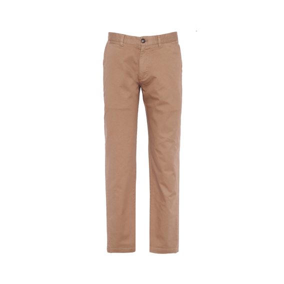 Barbour Washed Stretch Tailored Trousers — Stone